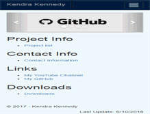 Tablet Screenshot of kendrakennedy.com